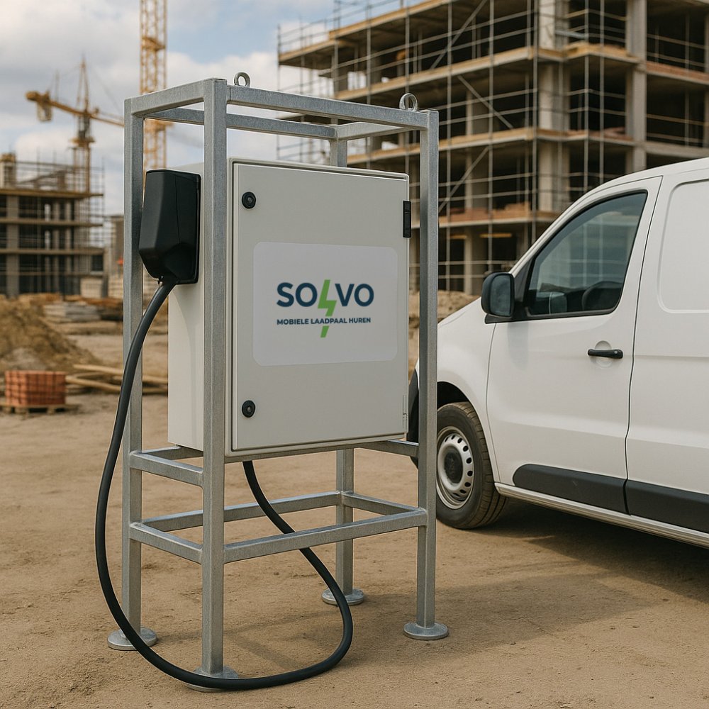 solvo laadpaal industrial bouwbedrijf