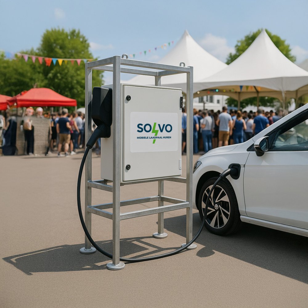 solvo laadpaal industrial evenement