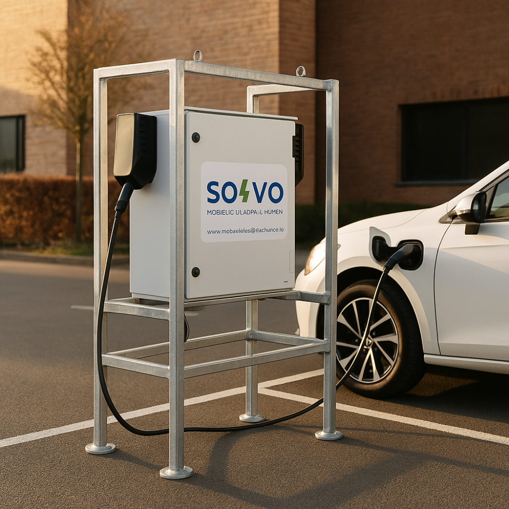 solvo laadpaal parking KMO bedrijf